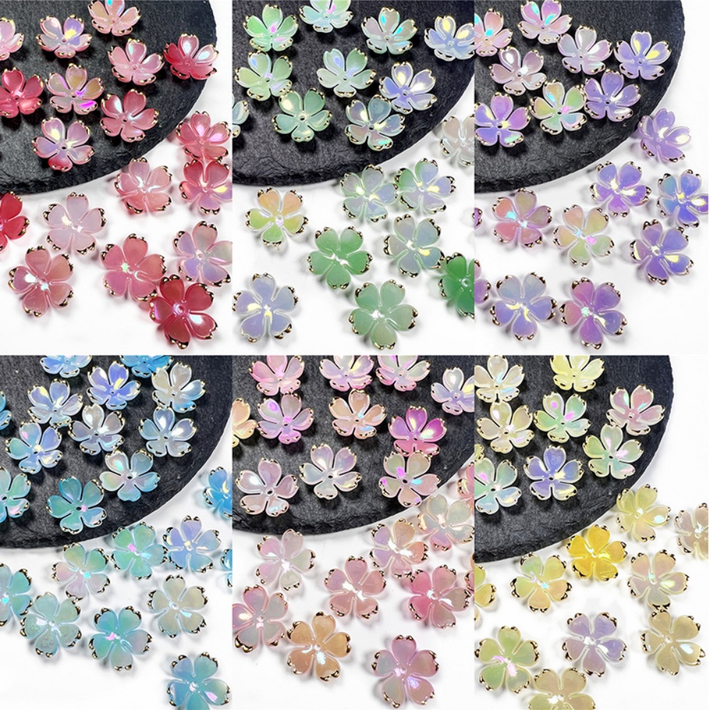 Flower Preservation Resin - 50 pezzi/lotto Perline in Acrilico a