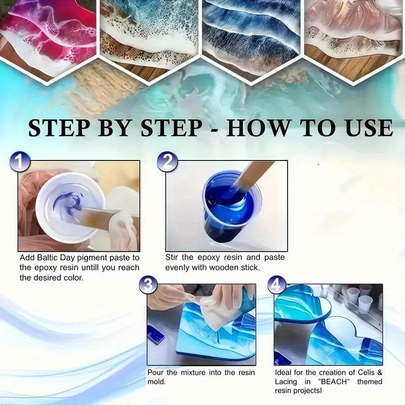 24 colori/8 colori, 5 grammi,  - Resin Pigment Set recensione e prezzo