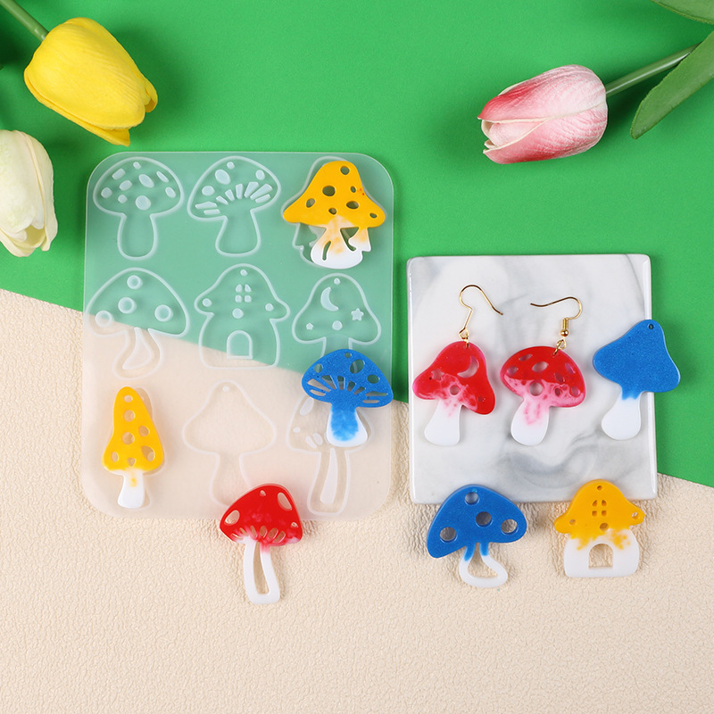 Ciondolo per orecchini con fun - Flower Preservation Resin recensione e prezzo