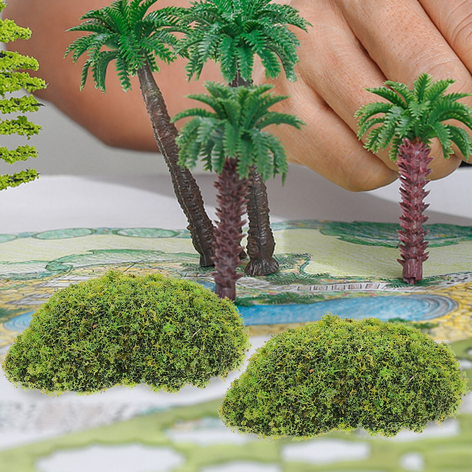 12 pezzi di muschio artificial - Terrarium Moss Art recensione e prezzo