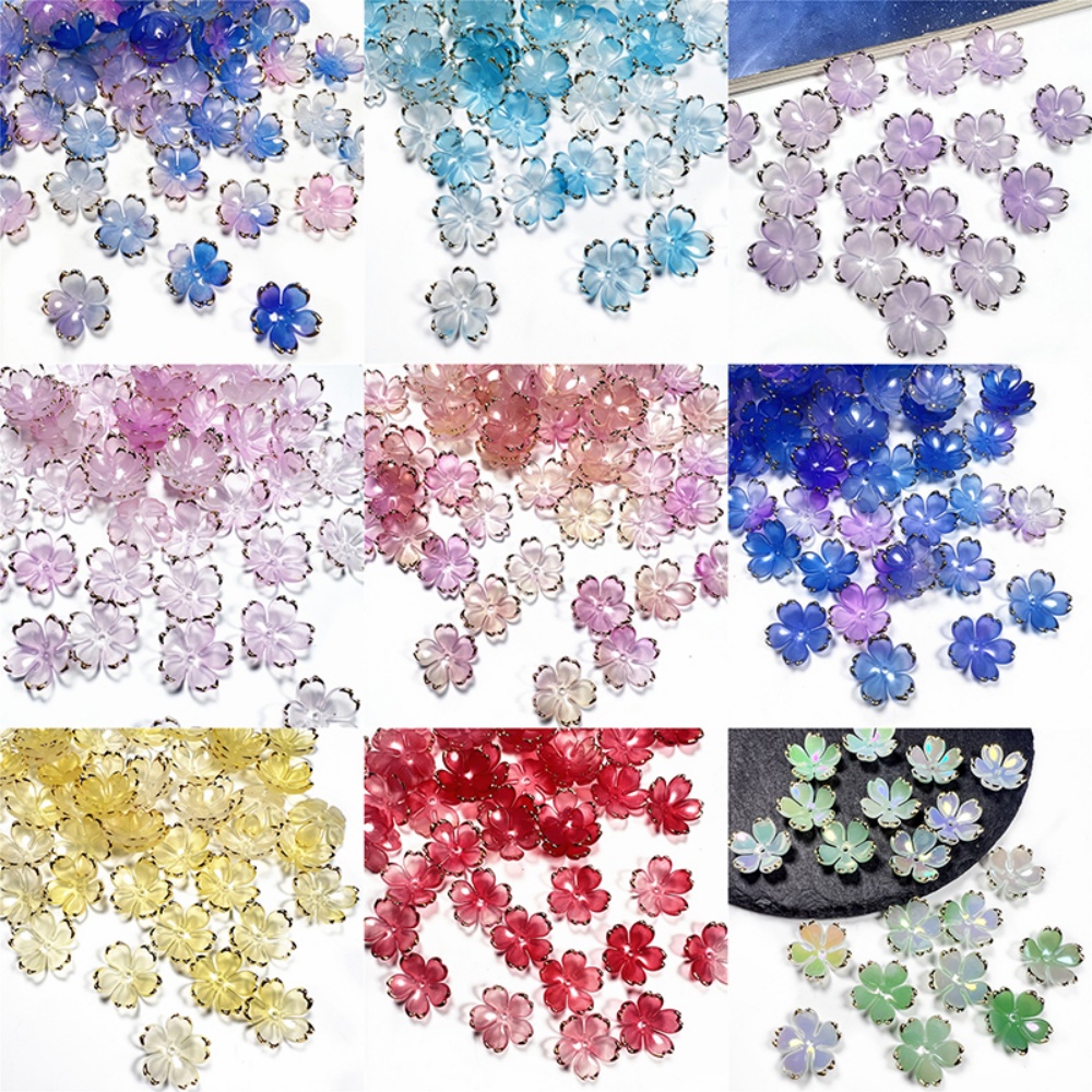 50 pezzi/lotto Perline in Acri - Flower Preservation Resin recensione e prezzo