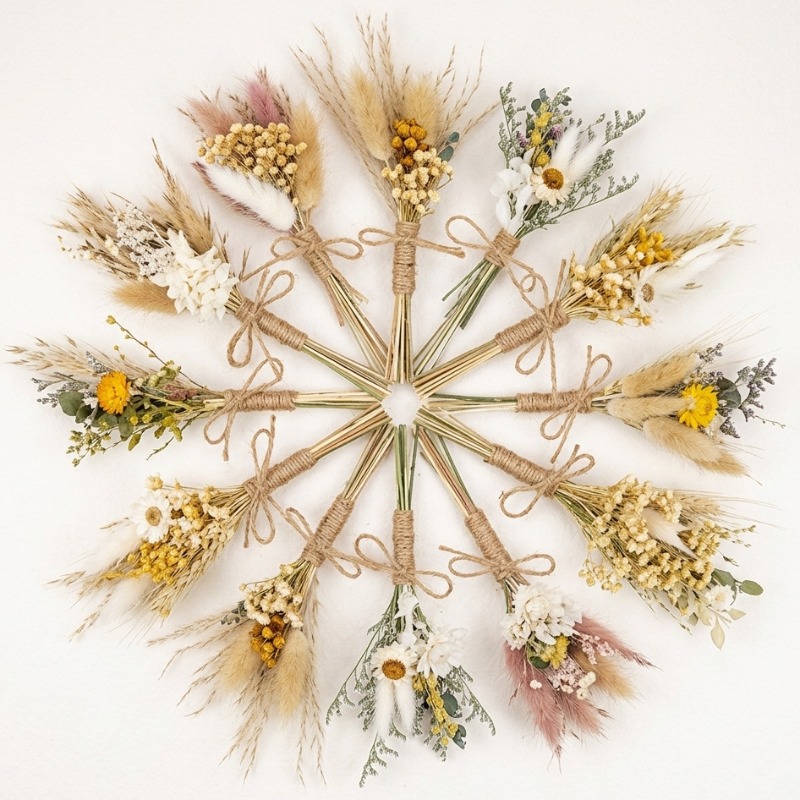 Mini Bouquet di Fiori Secchi N - Dried Flower Bulk recensione e prezzo